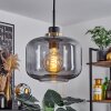 Curveira Pendant Light bronze, black, 1-light source