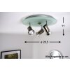 Sonstiges ceiling spotlight matt nickel, 3-light sources