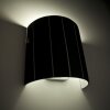 Lucide Lino wall light black, 1-light source