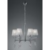 Mantra TIFFANY Pendant Light chrome, 6-light sources