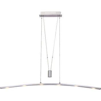 Globo hanging light LED aluminium, 6-light sources