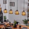 Koyoto  Pendant Light glass 25 cm Amber, 4-light sources
