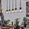 Koyoto  Pendant Light glass 15 cm clear, 5-light sources