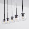 Koyoto  Pendant Light glass 15 cm clear, 5-light sources