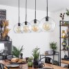 Koyoto  Pendant Light glass 25 cm clear, 4-light sources