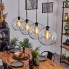 Koyoto  Pendant Light glass 30 cm clear, 4-light sources
