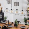 Koyoto  Pendant Light glass 30 cm clear, 4-light sources