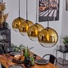 Koyoto  Pendant Light glass 30 cm gold, clear, 4-light sources