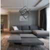 Globo WOLFHARD Pendant Light LED black, white, 1-light source, Remote control