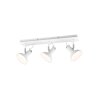 Trio Roxie Ceiling Light white, 3-light sources