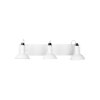 Trio Roxie Ceiling Light white, 3-light sources