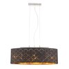 Globo CLARKE Pendant Light LED matt nickel, 3-light sources
