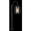 Globo ADELHEID path light black, 1-light source