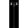 Globo ADELHEID path light black, 3-light sources