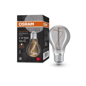 OSRAM Vintage 1906® LED E27 3.4 Watt 1800 Kelvin 100 Lumen