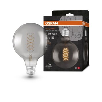 OSRAM Vintage 1906® LED E27 7.8 Watt 1800 Kelvin 360 Lumen