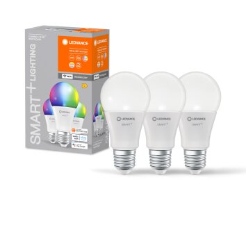 LEDVANCE SMART+ WiFi set of 3 LED E27 9.5 watt 2700-6500 Kelvin 1055 lumens