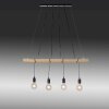 Leuchten-Direkt TERO Pendant Light LED Ecru, black, 4-light sources