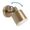Eglo SOUTHERY Wall Light gold, 1-light source