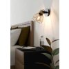 Eglo SAMBATELLO Wall Light brass, black, 1-light source