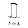 Eglo TOWNSHEND Pendant Light Ecru, black, 4-light sources