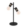 Eglo LURONE Table lamp brass, black, 2-light sources