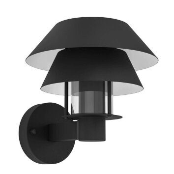 Eglo CHIAPPERA Outdoor Wall Light black, white, 1-light source