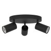 Eglo TELIMBELA-Z Ceiling Light LED black, 3-light sources, Colour changer