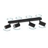 Eglo TELIMBELA-Z Ceiling Light LED black, 4-light sources, Colour changer