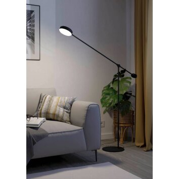 Eglo CLAVELLINA Floor Lamp LED black, 1-light source