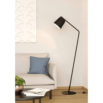 Eglo ONEDA Floor Lamp black, white, 1-light source