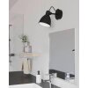 Eglo SAN PERI Wall Light LED black, white, 1-light source