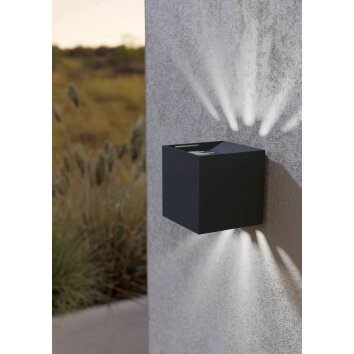Eglo CALPINO 2 Outdoor Wall Light LED anthracite, 2-light sources