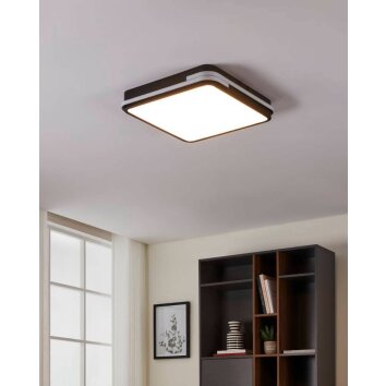 Eglo GENOVESE-Z Ceiling Light LED black, 1-light source