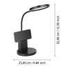 Eglo BROLINI Table lamp LED black, 1-light source
