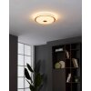 Eglo LANCIANO Ceiling Light LED brown, white, 1-light source, Remote control