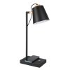 Eglo LACEY-QI Table lamp LED brown, black, 1-light source