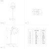 Eglo LACEY-QI Table lamp LED brown, black, 1-light source