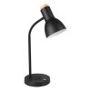 Eglo VERADAL-QI Table lamp LED brown, black, 1-light source