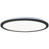 Brilliant Saltery Ceiling Light LED black, white, 1-light source, Remote control, Colour changer