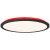 Brilliant Saltery Ceiling Light LED black, white, 1-light source, Remote control, Colour changer