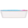 Brilliant Saltery Ceiling Light LED white, 1-light source, Remote control, Colour changer
