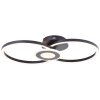 Brilliant Bray Ceiling Light LED black, white, 1-light source