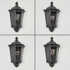 Hongkong Outdoor Wall Light black, silver, 1-light source