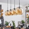 Koyoto  Pendant Light glass 30 cm Amber, 4-light sources