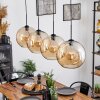 Koyoto  Pendant Light glass 30 cm Amber, 4-light sources
