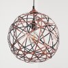 Kefikon Pendant Light copper, 1-light source