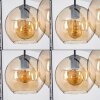 Koyoto  Ceiling Light glass 20 cm Amber, 4-light sources