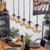 Koyoto  Pendant Light glass 15 cm Amber, 5-light sources