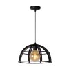 Lucide DIKRA Pendant Light black, 1-light source
